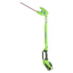 G-MAX 40V Lithium Ion Cordless Hedge Trimmer in Green