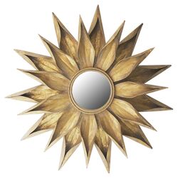 Brackenhead Mirror in Gold