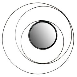 Inner Circle Mirror in Black