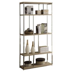 Reclaimed Metal Bookcase in Natural