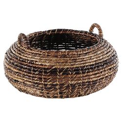 Eco-Friendly Spherical Basket in Brown