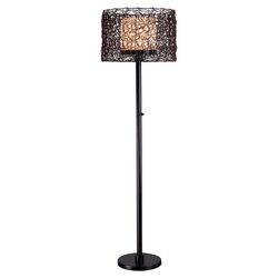 Weldon Outdoor Floor Lamp in Bronze