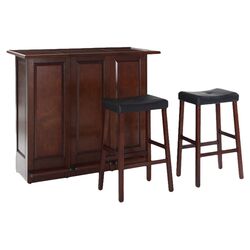 Dallas 5 Piece Counter Height Dining Set in Cherry