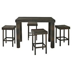 Glen Rock Dining Table in Black & Gray