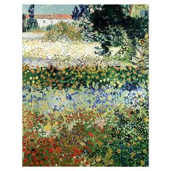 Field of Wild Flowers Canvas Art by Manor Shadian