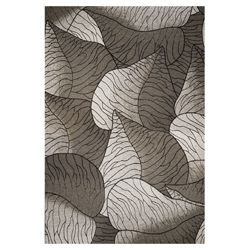 Home & Porch Raindrop Blue Rug