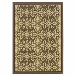 Temple Floral Grey & Gold Rug
