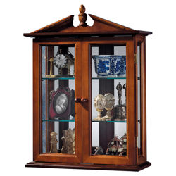 Mission Corner Cabinet in Oak