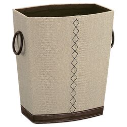 Eco Friendly Wastebasket in Espresso