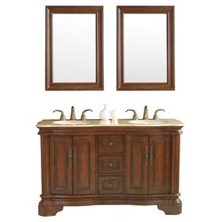 Elton Single Vanity Set in White