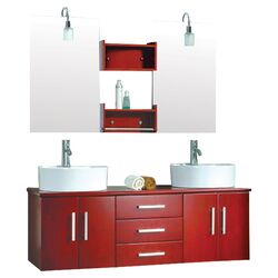 Juniper Single Vanity Set in Espresso