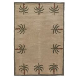 Beach Light Coral Shells & Seahorses 8' x 11' Rug