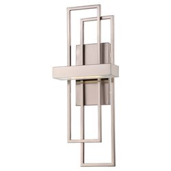 Newbridge 2 Light Wall Sconce in Chrome