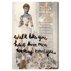 Rusted Love Graphic Canvas Art