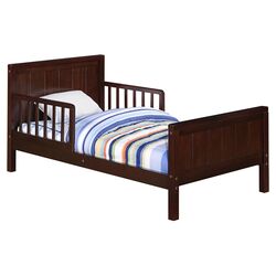 Sleigh Toddler Bed in Black