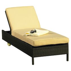 Grand Cayman Chaise Lounge in Caramel