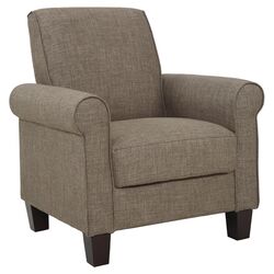 Marlow Bardot Slipper Chair in Platinum