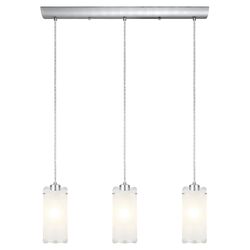 Accurian 3 Light Kitchen Island Pendant in Pewter