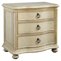 Belmar End Table in Antique Linen