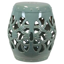 Garden Stool in Light Blue