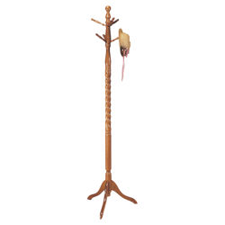 Crystal Lake Coat Rack in Black