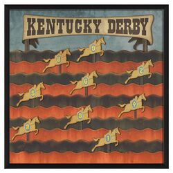 Kentucky Derby Canvas Art