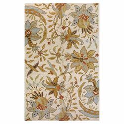 Impressions Ivory Paisley Rug