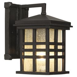 1 Light Hanging Lantern in Black I