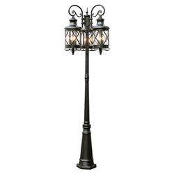 Manny 1 Light Wall Lantern in Empire Bronze