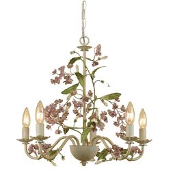 Calais 5 Light Chandelier in Oil Rubbed Bronze