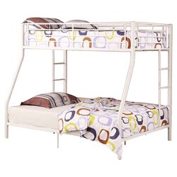 Alder Twin Over Twin Bunk Bed in Black