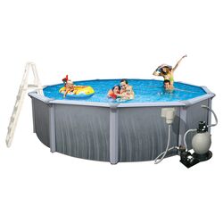 Cloud 4 Person Inflatable Bubble Spa in Gray