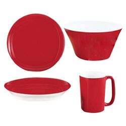 10 Piece Cookware Set in Red
