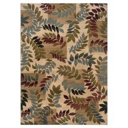 Jayla Floral Gray & Blue Rug