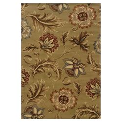 St. Mary Floral Ivory & Blue Rug