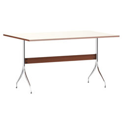 Eames DCW - Molded Plywood Dining Chair with Wood Legs in Santos Palisander