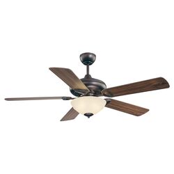 Champlain 3 Light Ceiling Fan in White Patina