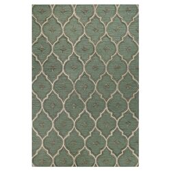 Hampton Geometric Light Green Rug