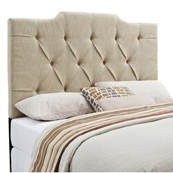 Candice Upholstered Headboard in Berry