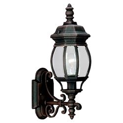 Ludgate 6 Light Post Lantern in Rubbed Oil Bronze