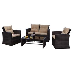 Werder 6 Piece Seating Group in Gray