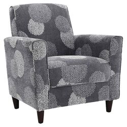 Enzo Sunflower Arm Chair in Blue