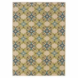 Adeline Teal & Ivory Rug