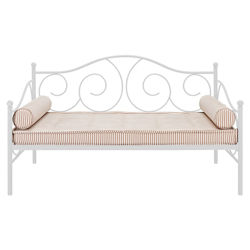 Bermuda Storage Daybed in Brushed White Bermuda Storage Daybed in Brushed White