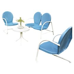 Griffith 3 Piece Seating Group in White
