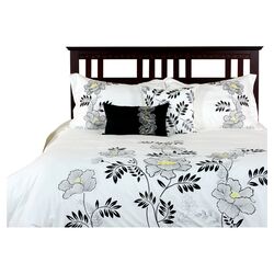 Waterfall Comforter Set in White