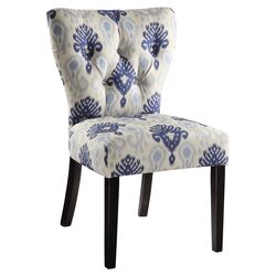 Suzani Slipper Chair in Cream