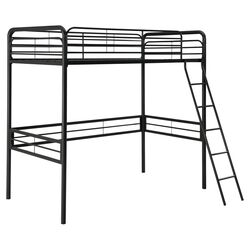 Frona Twin Over Twin Trundle Bunk Bed in Dark Cappuccino