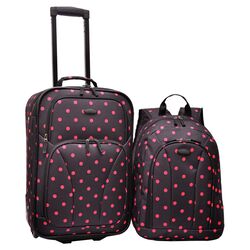 Fieldbrook 4 Piece Luggage Set in Black