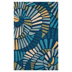 Fables Cream & Blue Floral Rug